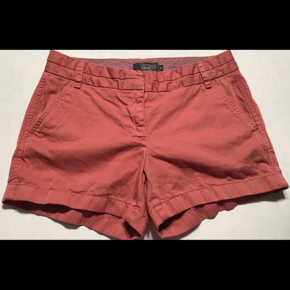 J. Crew Pants - J Crew  Chino Womens Shorts Maroon Size 4 B007